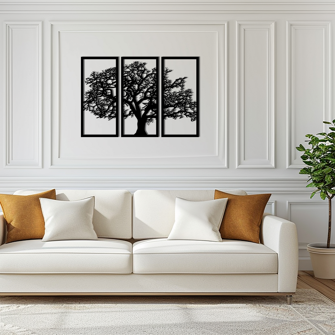 TREE DESIGN METAL WALL ART