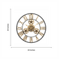 Metalkart Special Mechanical Enigma Wall Clock