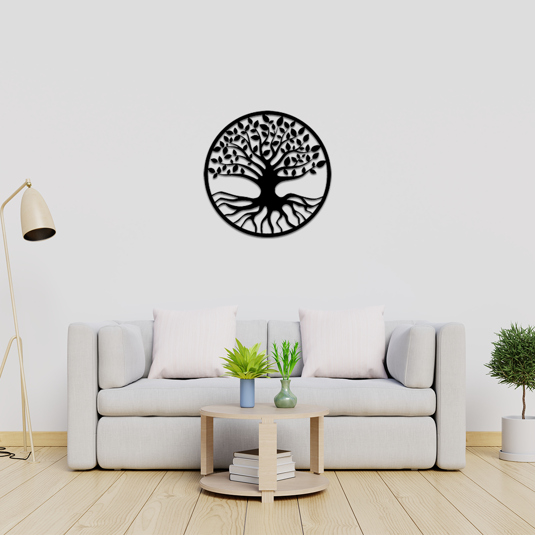 TREE OF LIFE WALL METAL ART