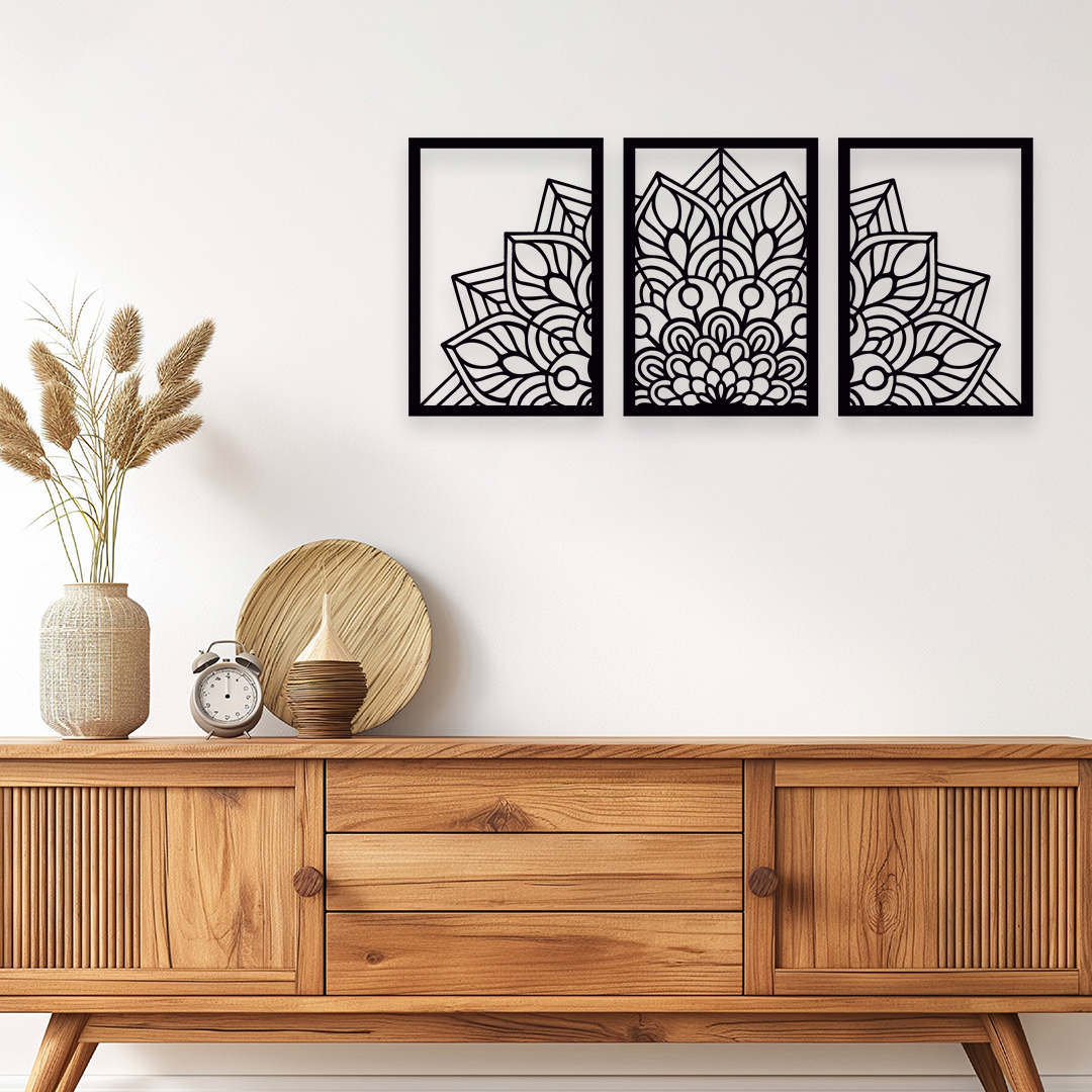 MANDALA METAL WALL ART