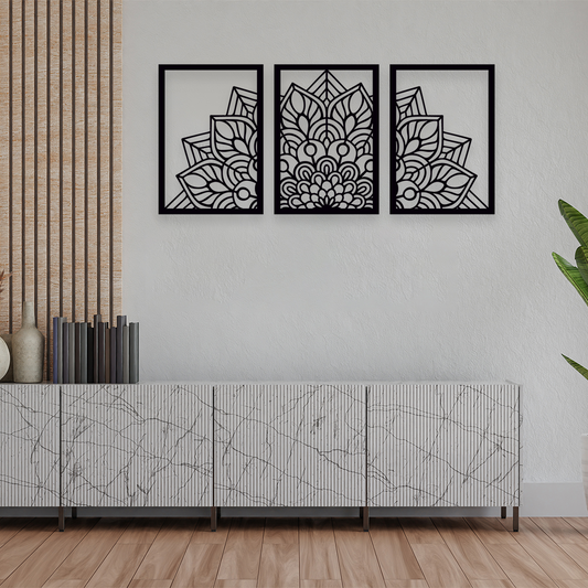 MANDALA METAL WALL ART