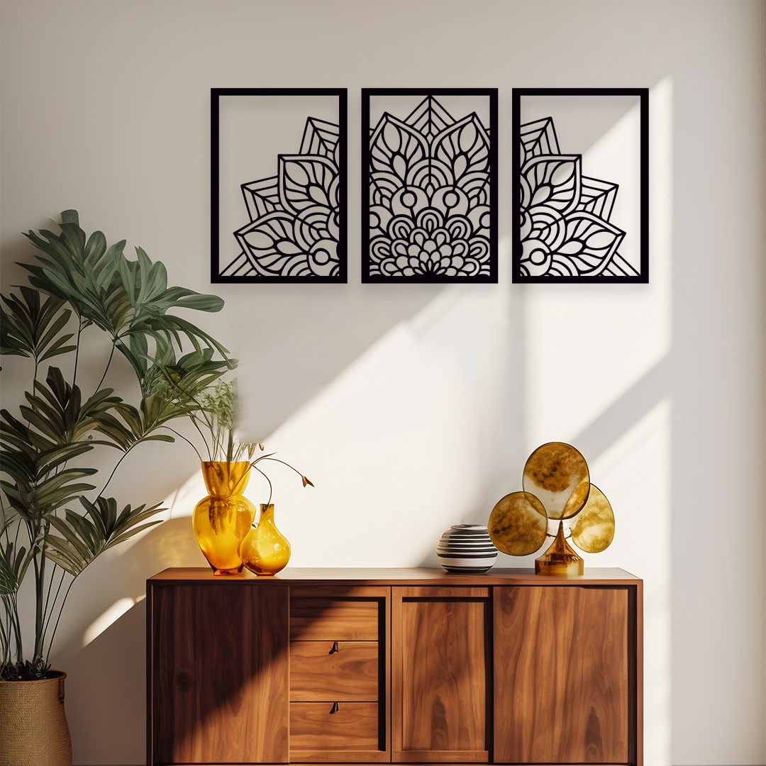 MANDALA METAL WALL ART