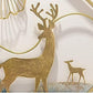 Scizor 3 Pcs Deer Wall Decor Metal Wall Sculpture