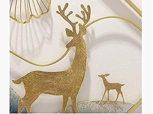 Scizor 3 Pcs Deer Wall Decor Metal Wall Sculpture