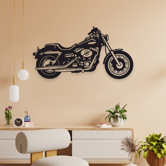 MOTOR CYCLE METAL WALL ART