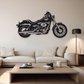 MOTOR CYCLE METAL WALL ART