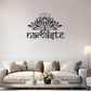 NAMASTE LOTUS METAL WALL ART