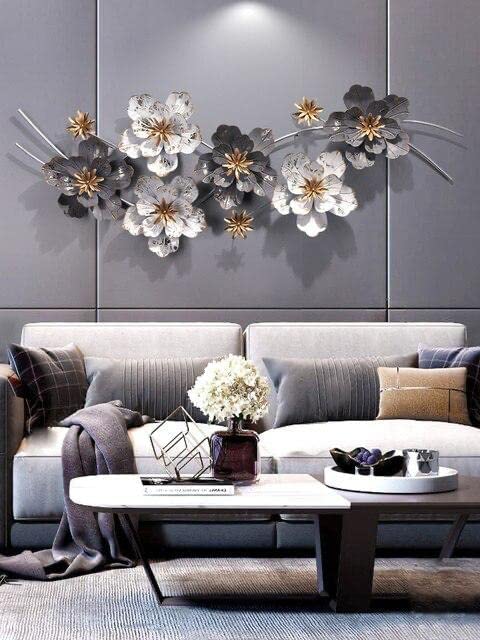 Metal Iron Sculpture Home Decorative Wall Art