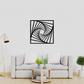 MULTILAYER ABSTRACT METAL WALL ART