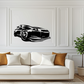 SPORT CAR METAL WALL ART