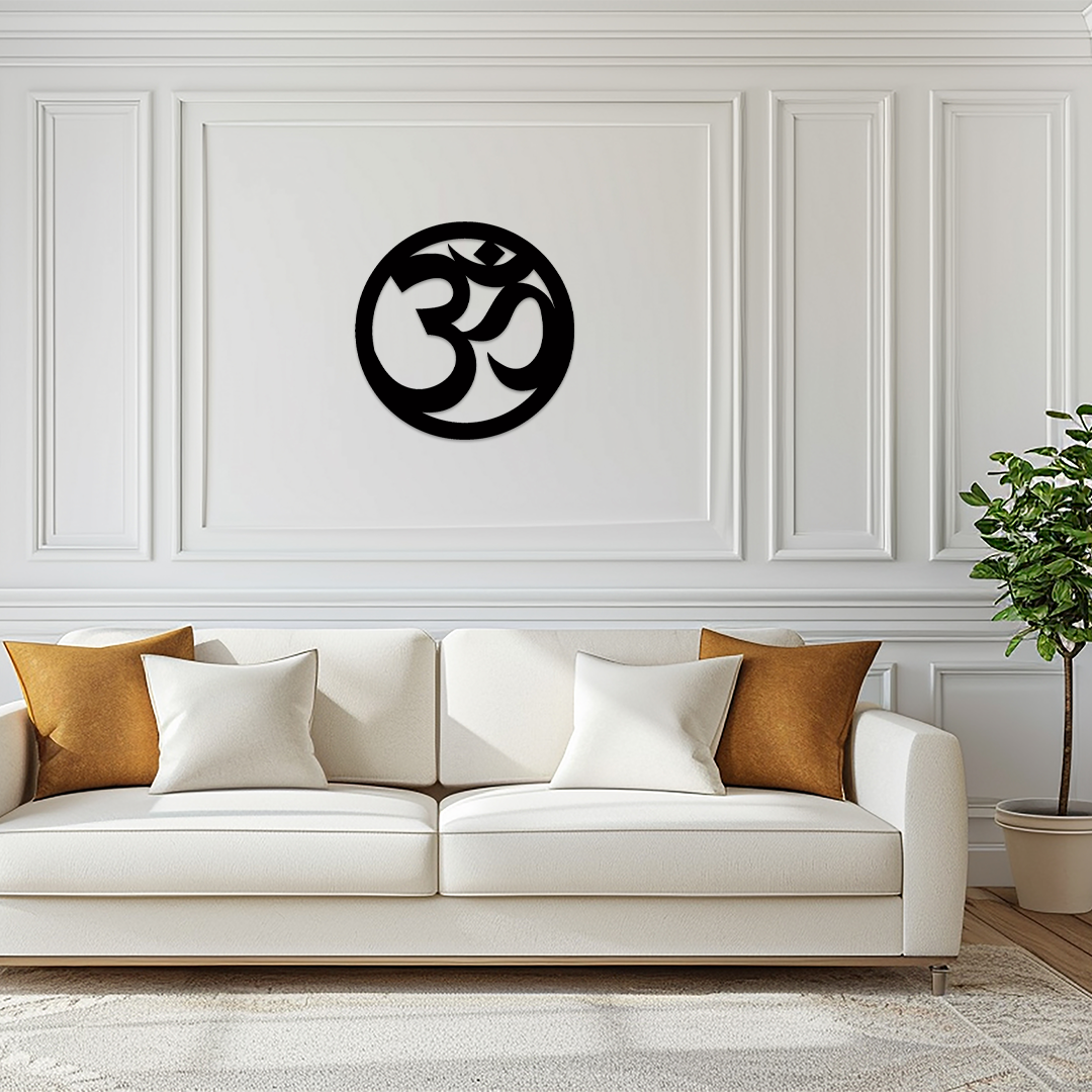 OM METAL WALL ART