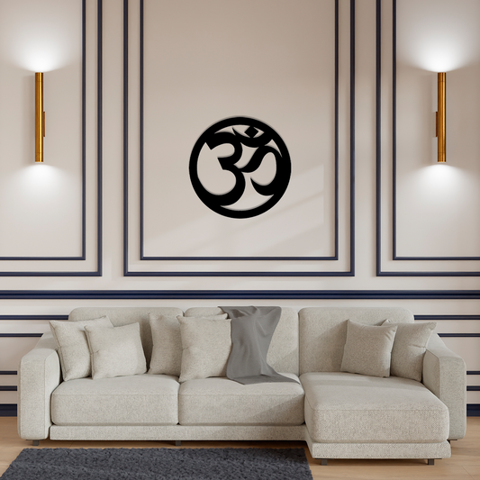 OM METAL WALL ART