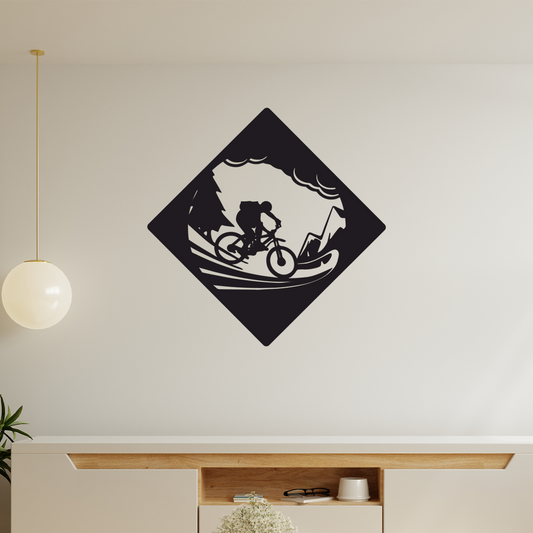 BICYCLE METAL WALL ART