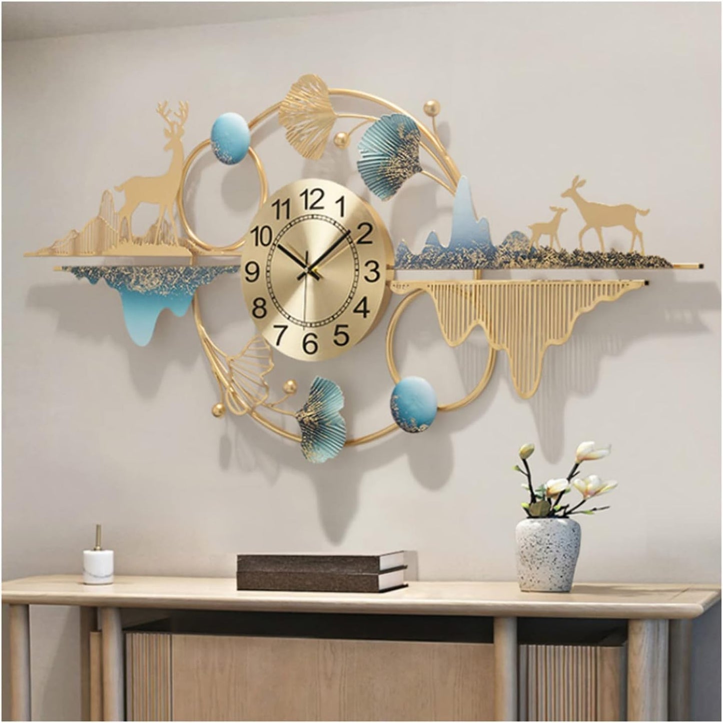 Modern Wall Sculptures Creative Wall Clock