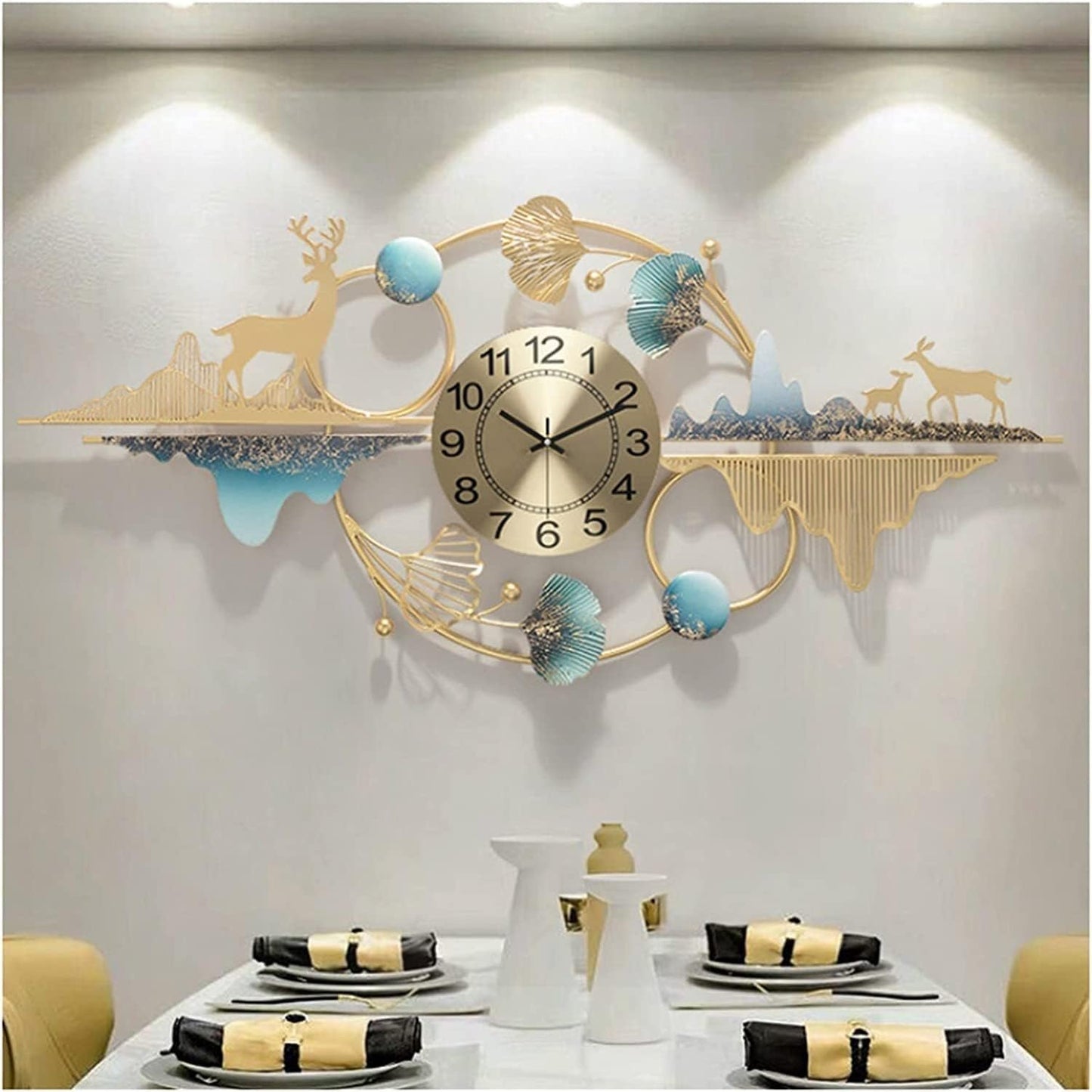 Modern Wall Sculptures Creative Wall Clock