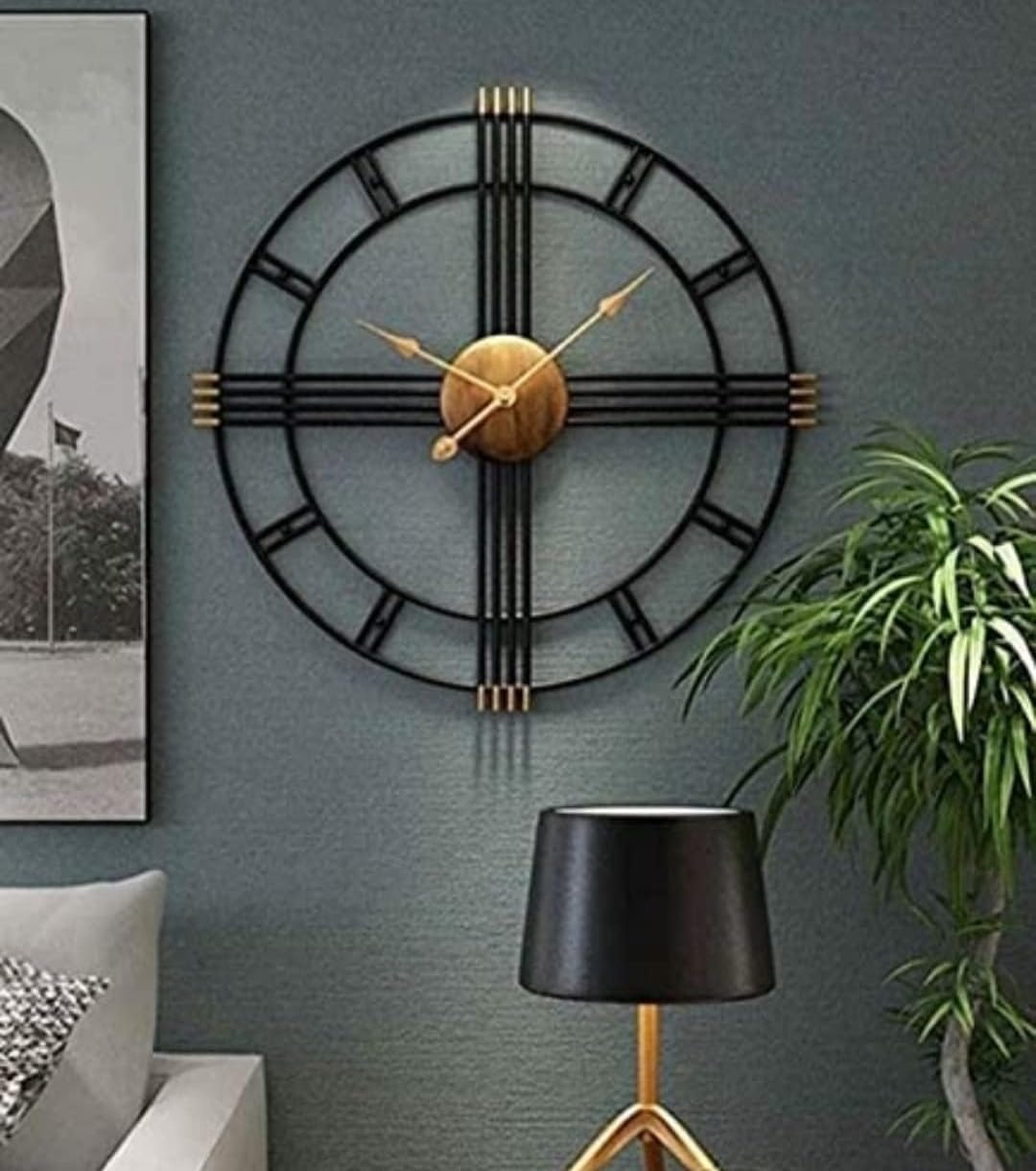 Designer Stylish Metal Wall Clock