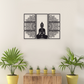 YOGA MEDITATION CHAKRA METAL WALL ART