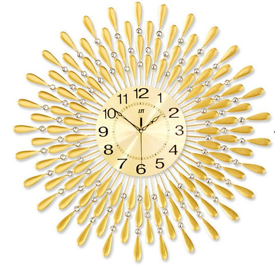 Wall Clock Crystal Design