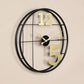 Minimal Hollow Metal Wall Clock