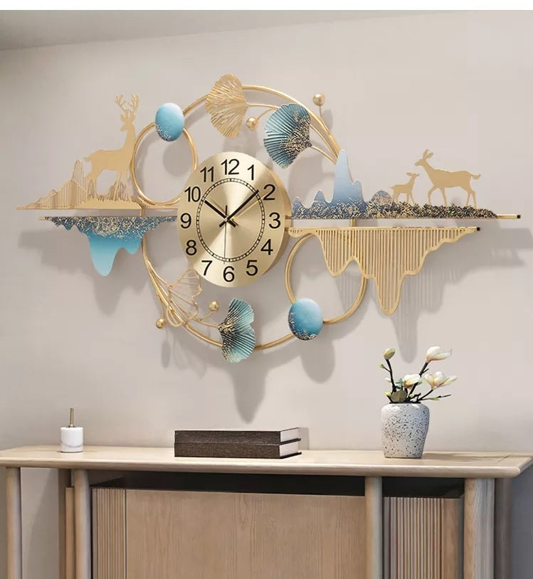 Modern Wall Sculptures Creative Wall Clock