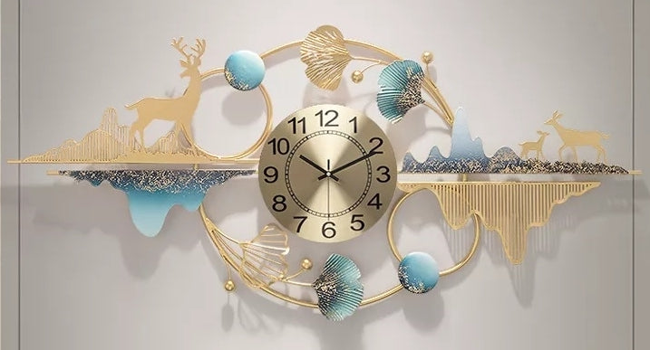 Modern Wall Sculptures Creative Wall Clock