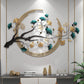 Tree Leaf Metal Wall Art