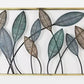 Handicraft Modern Wall Hanging Square Leaf Metal wall Art Used