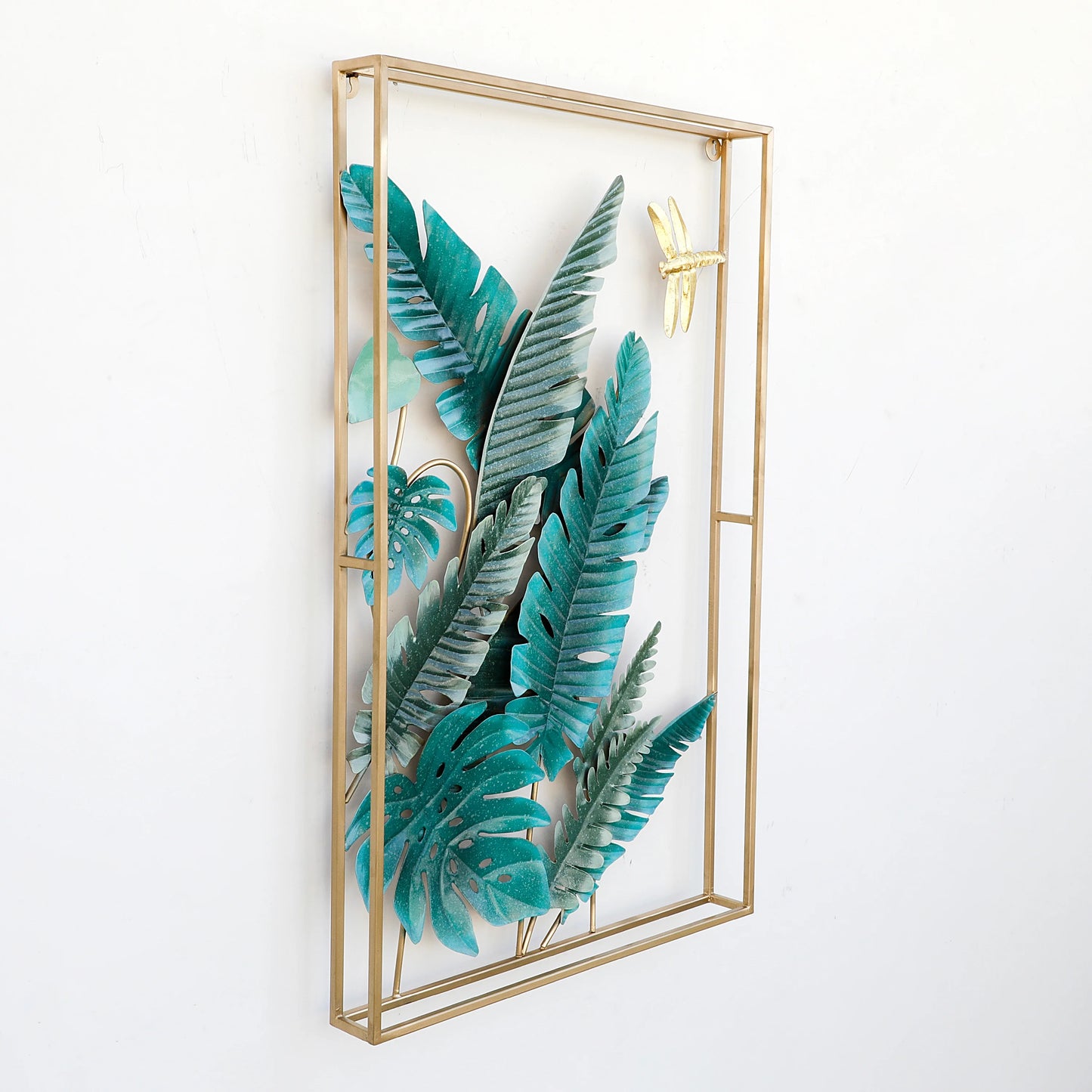 Metal Leaf Wall Art For Home Decor