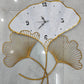 A.D Beautiful 3D Leaf Petel Shaped Decorative Metal